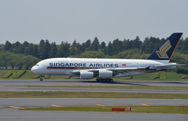 シンガポール航空 A380-800 1/200+evergroup.com.pl