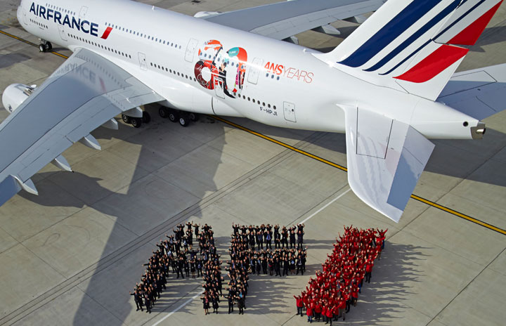 創立80周年のエールフランス航空、14年から777に新座席