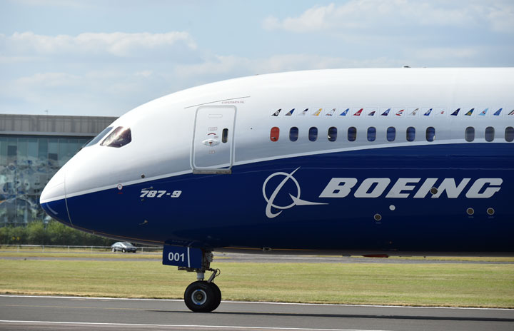 ボーイング、787の納入一時停止 運航影響なし