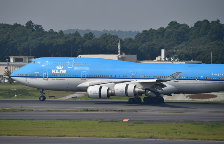 KLMの747、日本路線での運航終了 9月3日、成田発便で