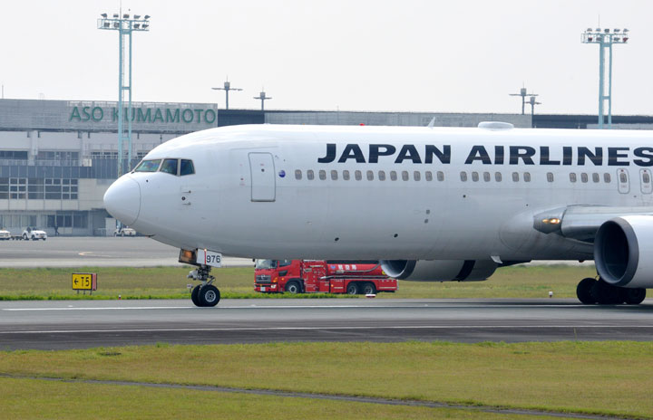 JAL、熊本空港で羽田線45周年 7/20に記念式典