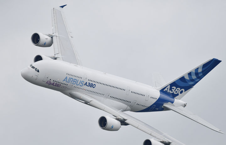 エアバス、A380減産へ 18年から月産1機、損益分岐点は到達