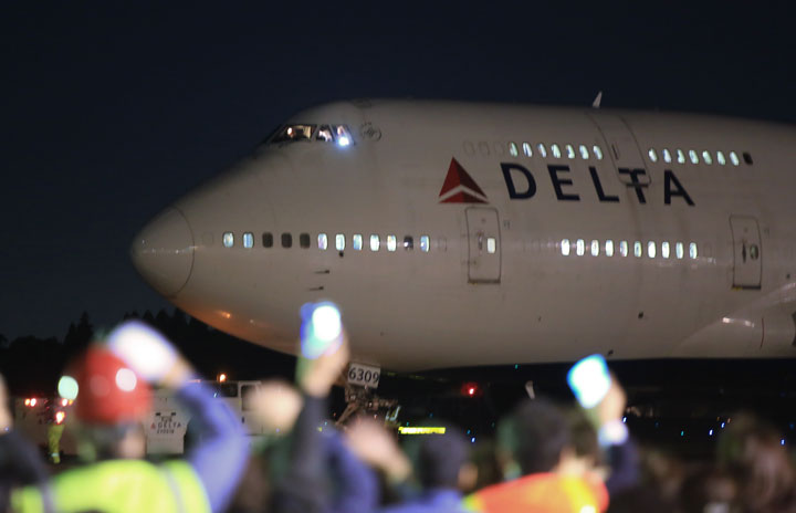 ノースウエスト時代から日米便支えたジャンボ 写真特集・デルタ航空747