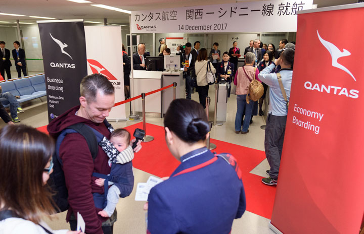 カンタス航空 関空 シドニー19年ぶり再開 豪州ブーム再来に期待