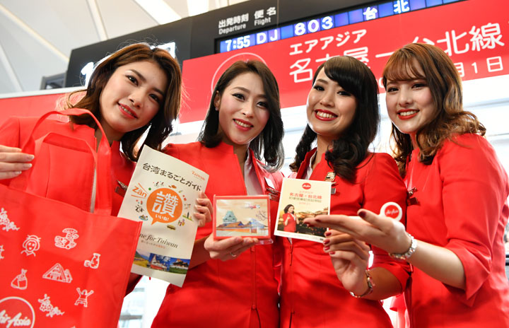 エアアジア ジャパン 中部 台北就航 初の国際線 2月中旬にも3号機
