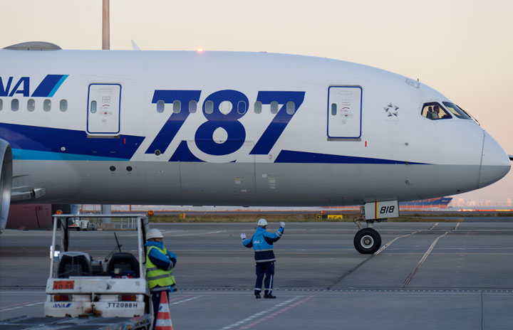 ANAの787ロゴ塗装機、まもなくラストフライト 残り1機JA818A