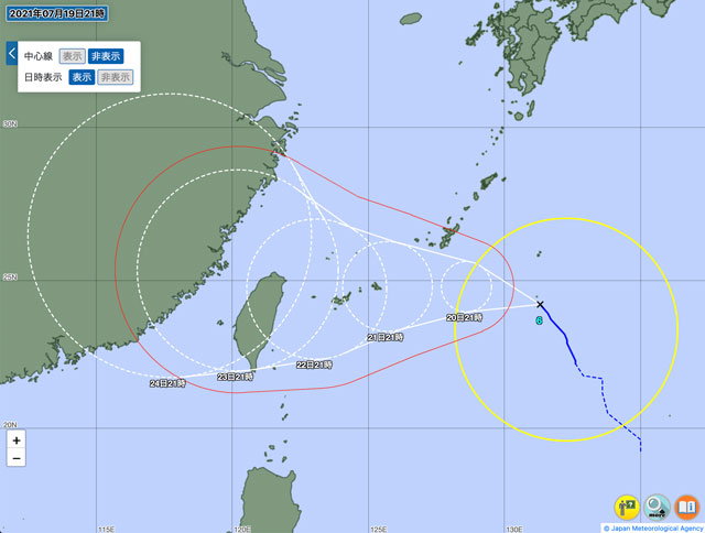 台風6号 日は欠航140便超 沖縄 奄美方面