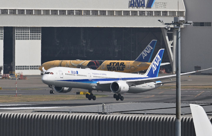 ANA、787-10国内線2号機が就航 初便は羽田－福岡